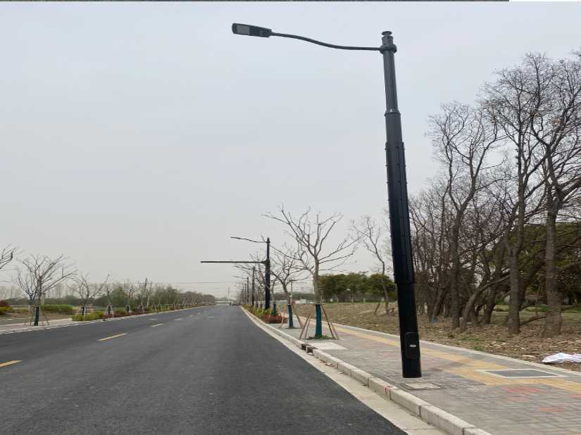 富平县上海综合杆 太阳能路灯工程